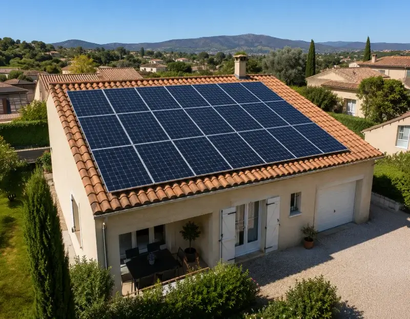 Prime à l'autoconsommation panneaux solaires Mérindol — aide financière de l'État